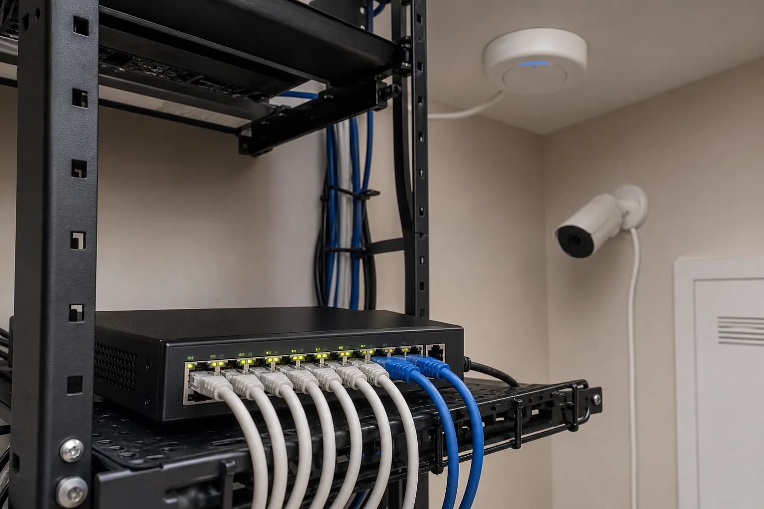 REOLINK PoE Switch with 8 PoE and 2 Gigabit Uplink Ports, RLA-PS1