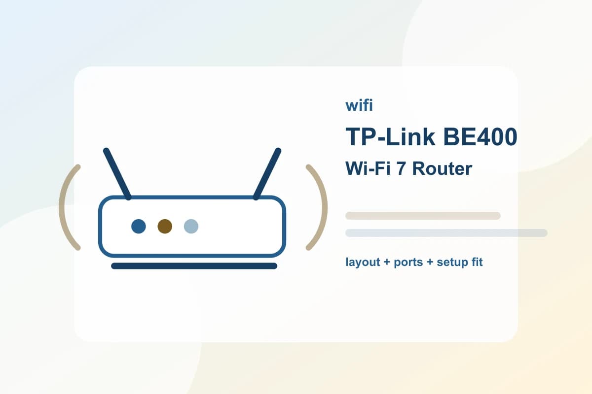 TP-Link BE400 Wi-Fi 7 Router