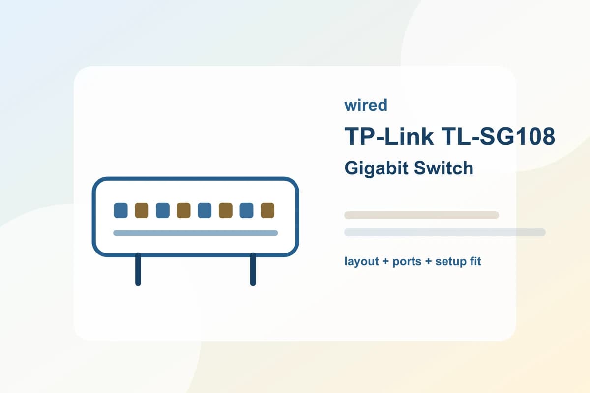 TP-Link TL-SG108 8-Port Gigabit Switch
